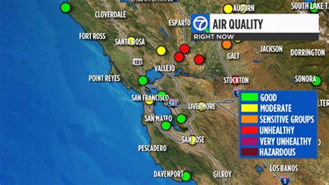 bay area air quality from california fires
